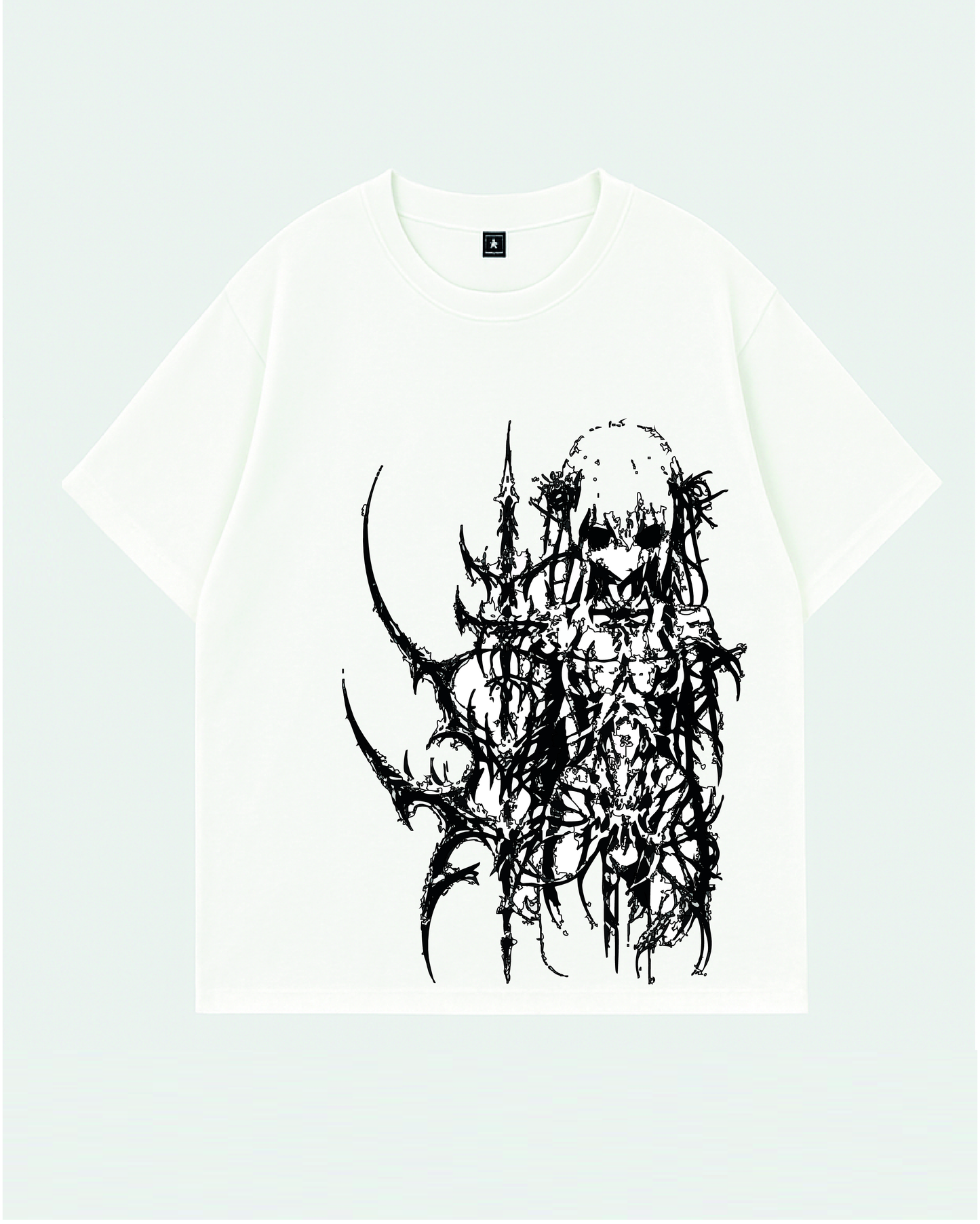 Camiseta de Manga Corta Blanca